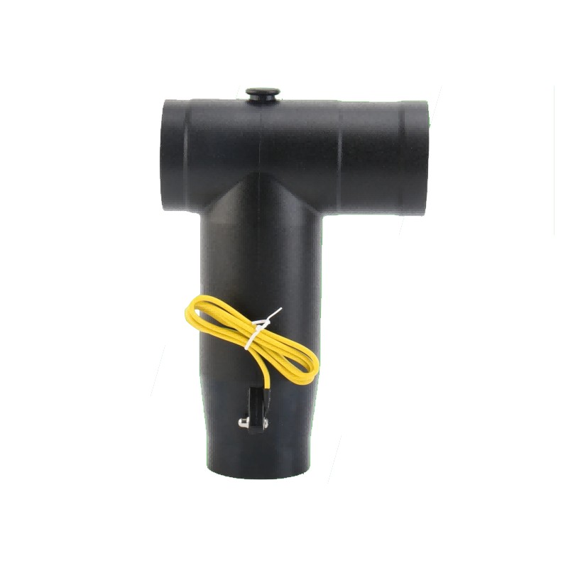 Conector acodado con apertura de carga de 25 KV y 200 A